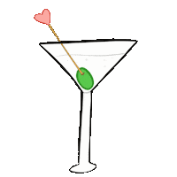 alinnerodrix heart drink cheers friday Sticker