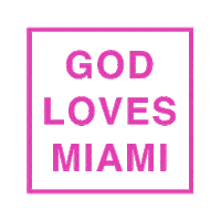 love unltd Sticker by God Loves Miami