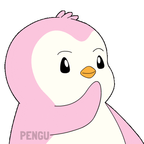 Girl Yes Sticker by Pudgy Penguins