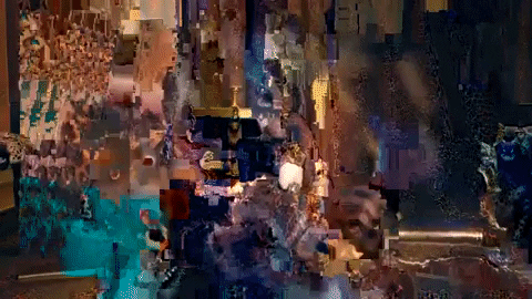 Cardi B Glitch GIF by systaime