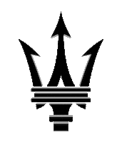 Maserati_Official monday mas trident modena Sticker