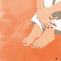 NPoeppl water beach waves feet GIF
