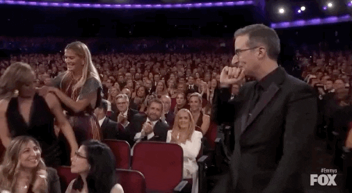 John Oliver Clap GIF by Emmys