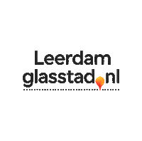 Leerdam Sticker by Leerdamglasstad.nl