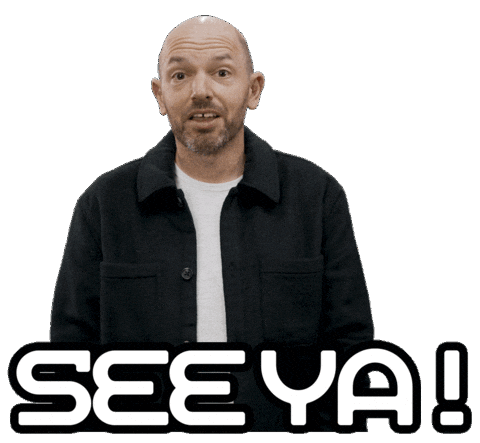 See Ya Goodbye Sticker by Dark Web