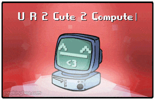 Too Cute Flirt GIF