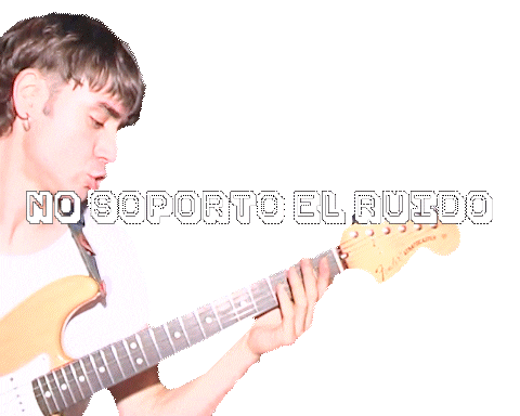Guitar Sticker by La Paloma
