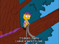 lisa simpson tree GIF