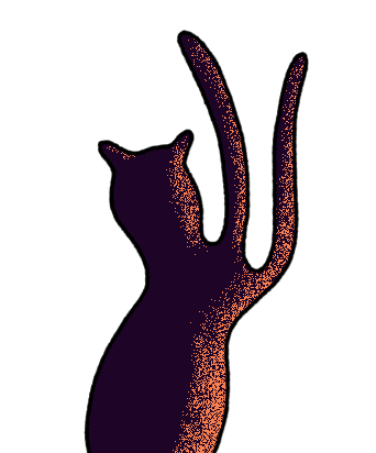 Cat Yes Sticker by Sacha Beeley