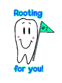 Dental Hygiene Teeth Sticker