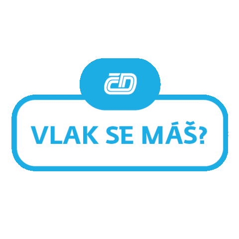 Čd Sticker by České dráhy