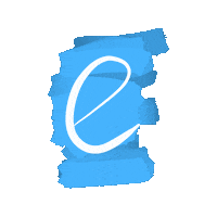 E Letter Sticker