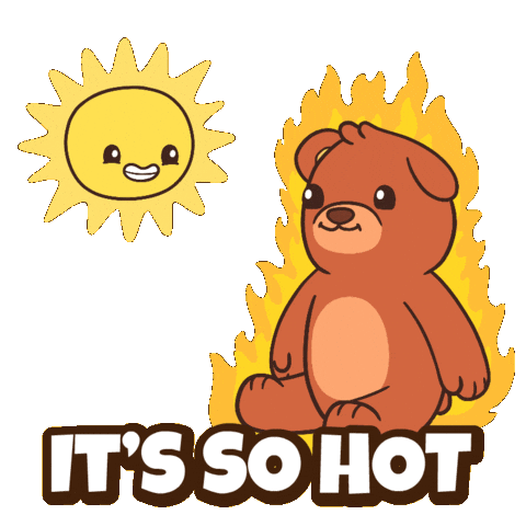Sad Teddy Bear Sticker by BEARISH