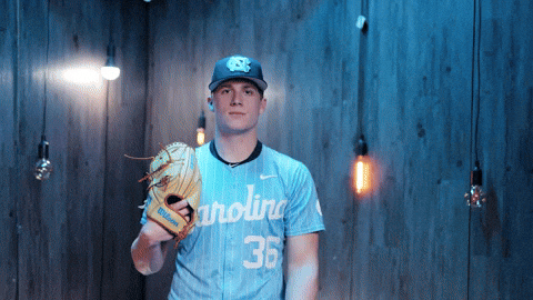 University Of North Carolina Baseball GIF by UNC Tar Heels