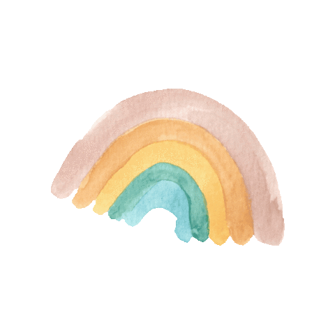Rainbow Colors Sticker by Hello Ginger