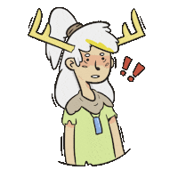 enurelh shock indiegame exclamation ocak Sticker