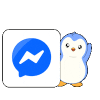 Chatting Social Media Sticker by Pudgy Penguins
