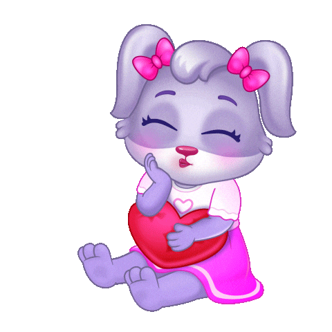 I Love You Kiss Sticker by Lucas and Friends by RV AppStudios