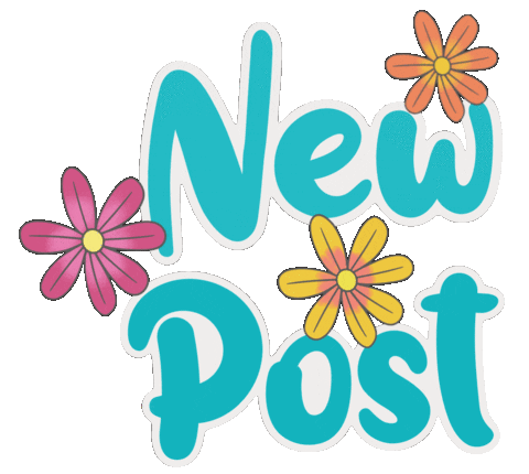 Flower Post Sticker by Decorating Outlet