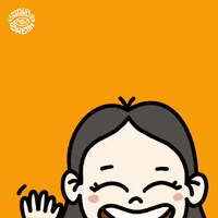Orange Smile GIF
