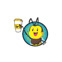 Coffee Cafe Sticker by BRZ