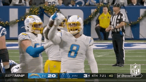 Los Angeles Chargers Football GIF by NFL