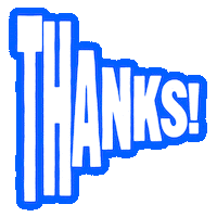 Thank U Love Sticker by Mat Voyce