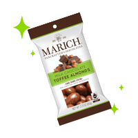 MarichChocolates chocolates almonds toffee hollister Sticker