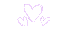 Purple Hearts Wwq Sticker