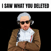 Delete I Saw It GIF