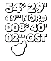 Meer Sticker by Küstenwerber