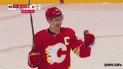 Happy Calgary Flames GIF by NHL