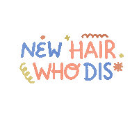 Haircut Hairstyle Sticker