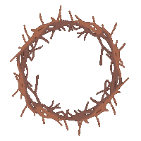 Flowers Jesus Sticker