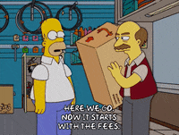 homer simpson box GIF