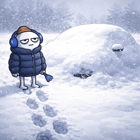 Ah-Z's Winter Defeat: Good Morning Snow