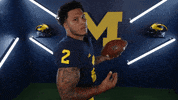 Go Blue College Football GIF by Michigan Athletics