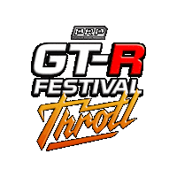 Throtl Sticker by GT-R Festival