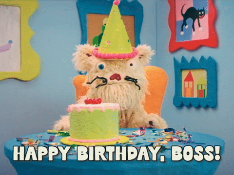 Happy Birthday, Boss!