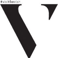 The Visit Logo Sticker by The Visit Coffee Roastery