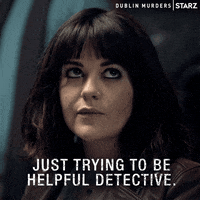 Starz Detectives GIF by Dublin Murders