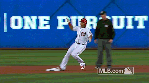 Excited Washington Nationals GIF by MLB