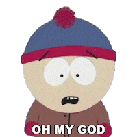 Stan Marsh Omg Sticker by South Park