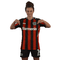 Pointing Click Sticker by Bayer 04 Leverkusen