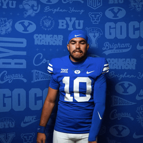 College Football Go Cougs GIF by BYU Cougars
