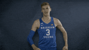 Byu Basketball Gocougs GIF by BYU Cougars