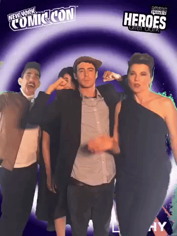 heroesafterdark GIF by New York Comic Con Presents Heroes After Dark