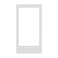 Black And White Frame Sticker