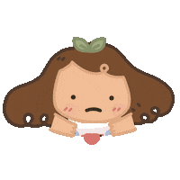 Sad Girl Sticker