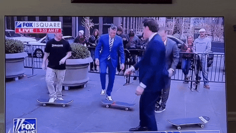 rombat giphyupload skateboard nuts fox news GIF